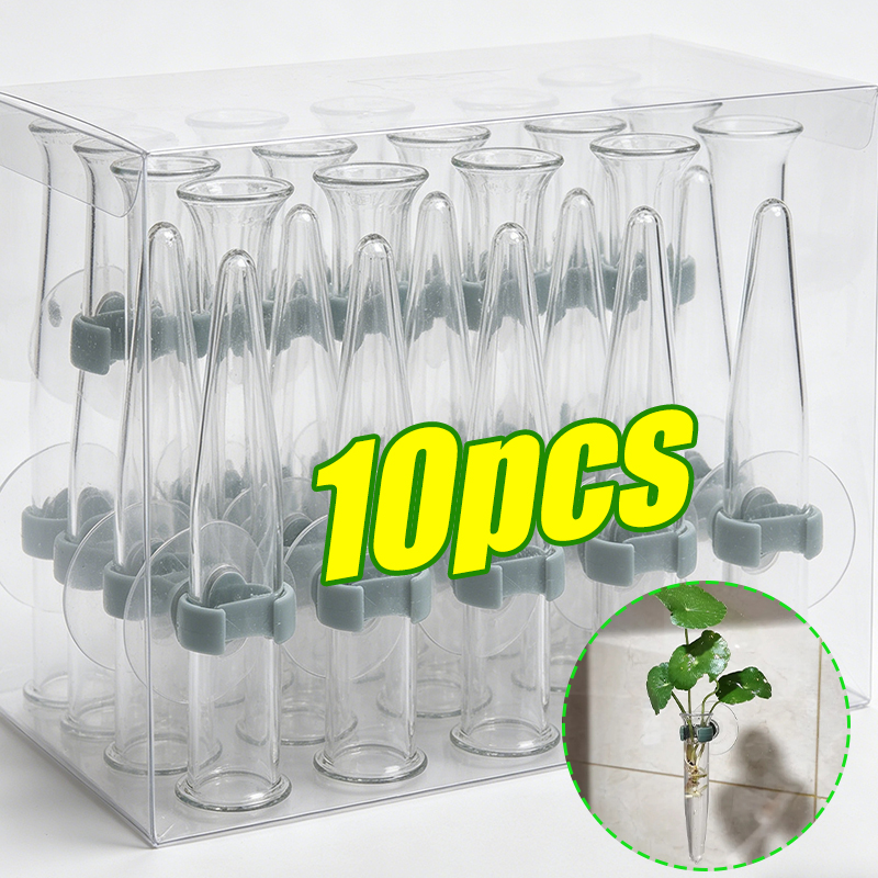 Nutrition & Fitness Class - 11cm Çiçek Su Tüpleri Plastik Besin