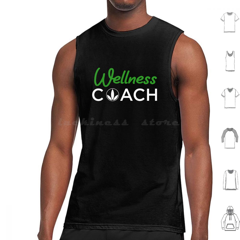 Nutrition Fitness Health - Wellness Tank Tops Baskı Pamuk Beslenme