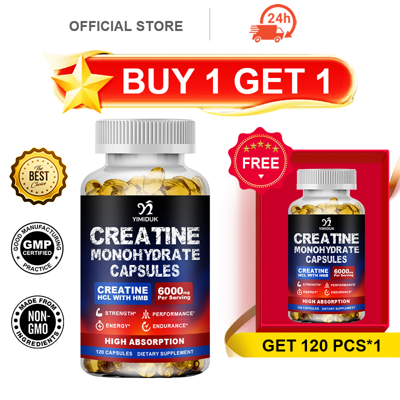Creatine Hcl Capsule - 3'ü 1 Arada Kreatin Monohidrat HCL