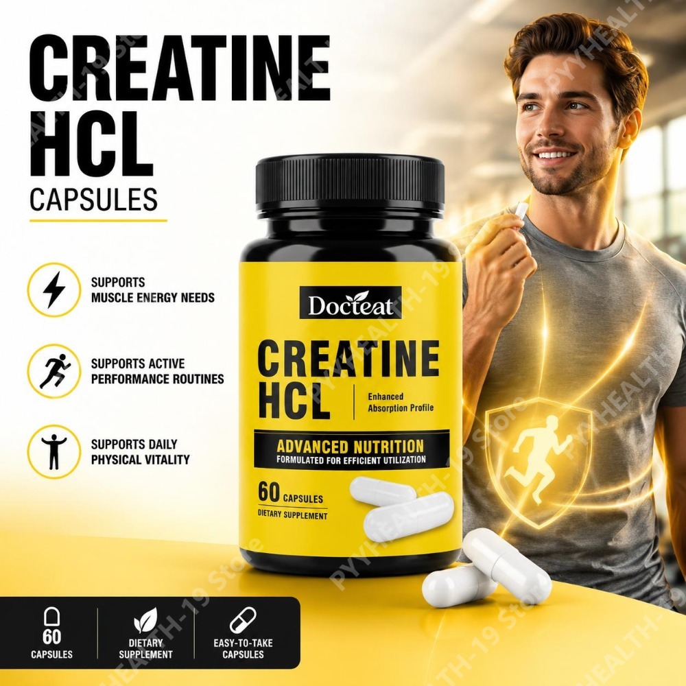 Docteat Kreatin HCL Kapsülleri - Creatine Hcl Capsule incelemesi ve fiyatı