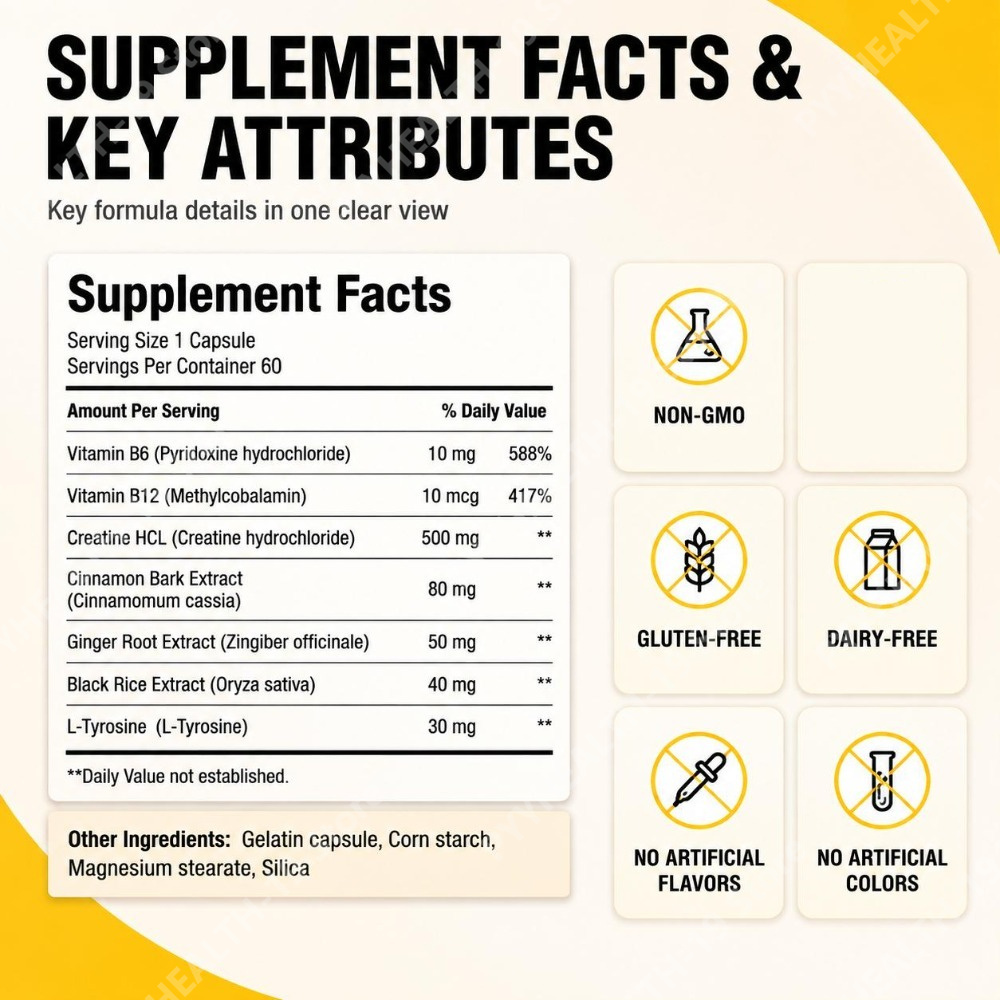 Docteat Kreatin HCL Kapsülleri - Creatine Hcl Capsule incelemesi ve fiyatı